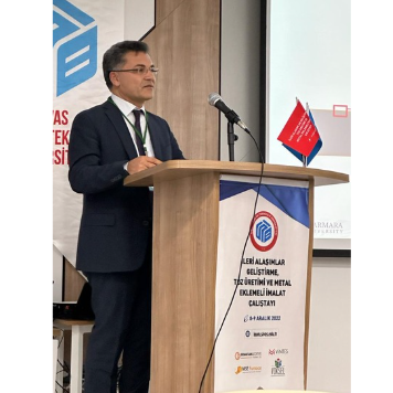 Kaynak, Y. “The importance of post-processing and recent applications in additive manufacturing” Advanced alloys developing, powder fabrication and metal additive manufacturing workshop, Sivas Science and Technology University, 8-9 December 2022, Sivas, Turkey.