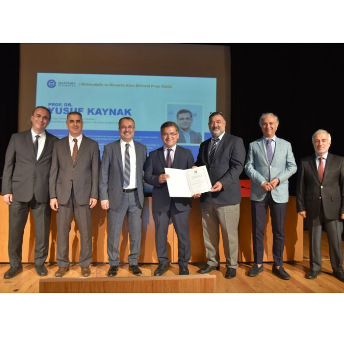 Professor Kaynak is the recipient of Marmara University  2022 Scientific Project Award in Engineering Field. October 2022.